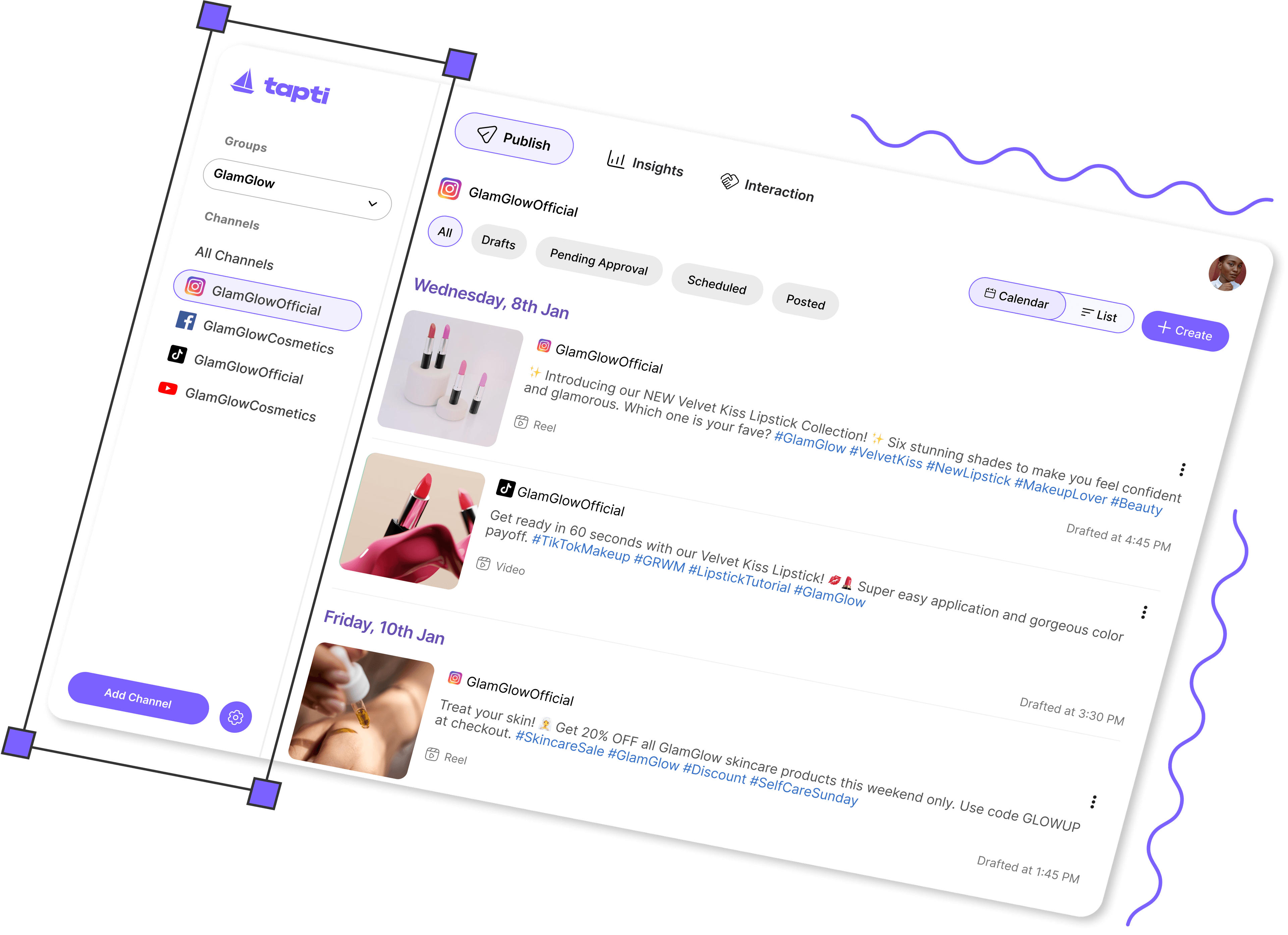 Social Media Dashboard